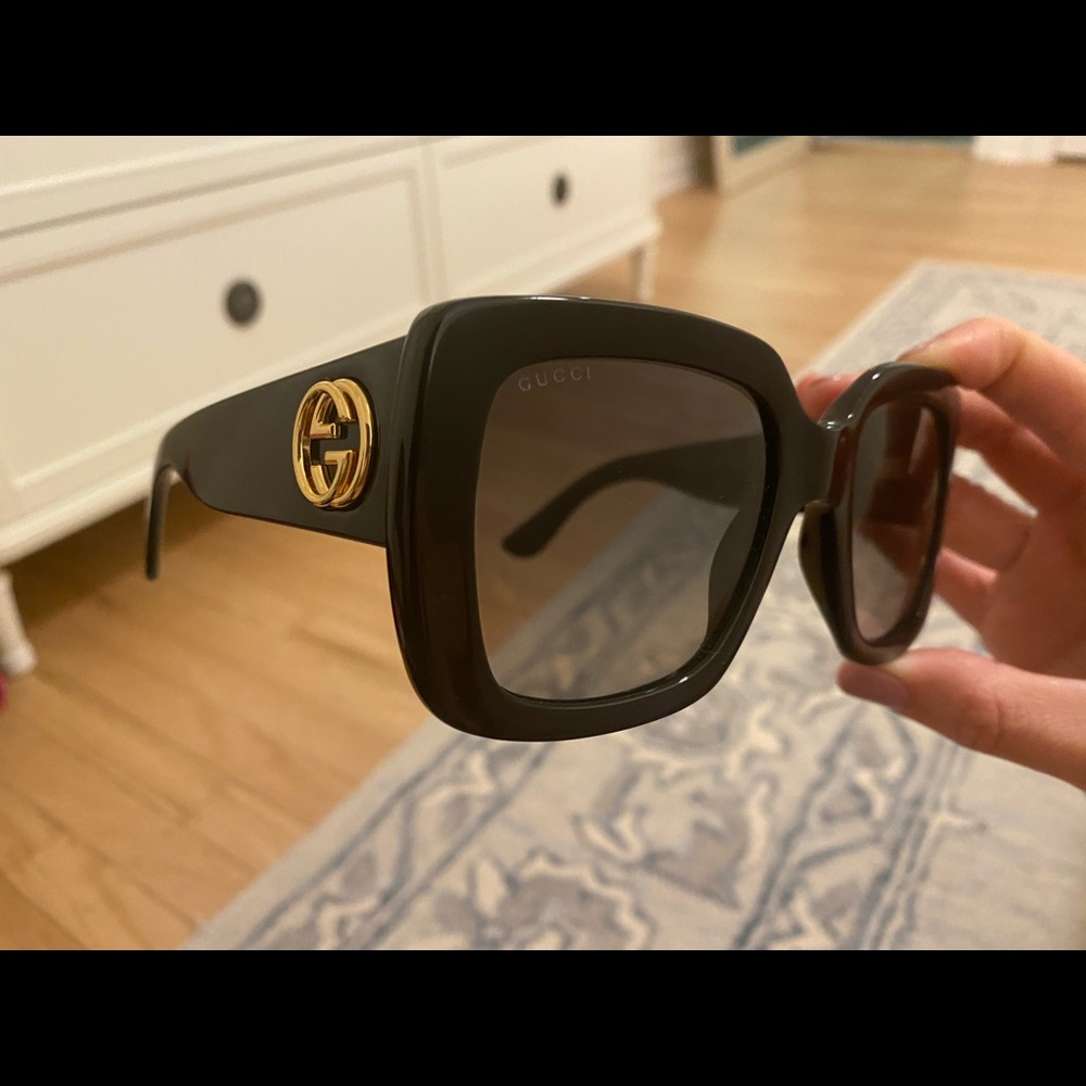 Gucci 54MM Oversized Square Sunglasses